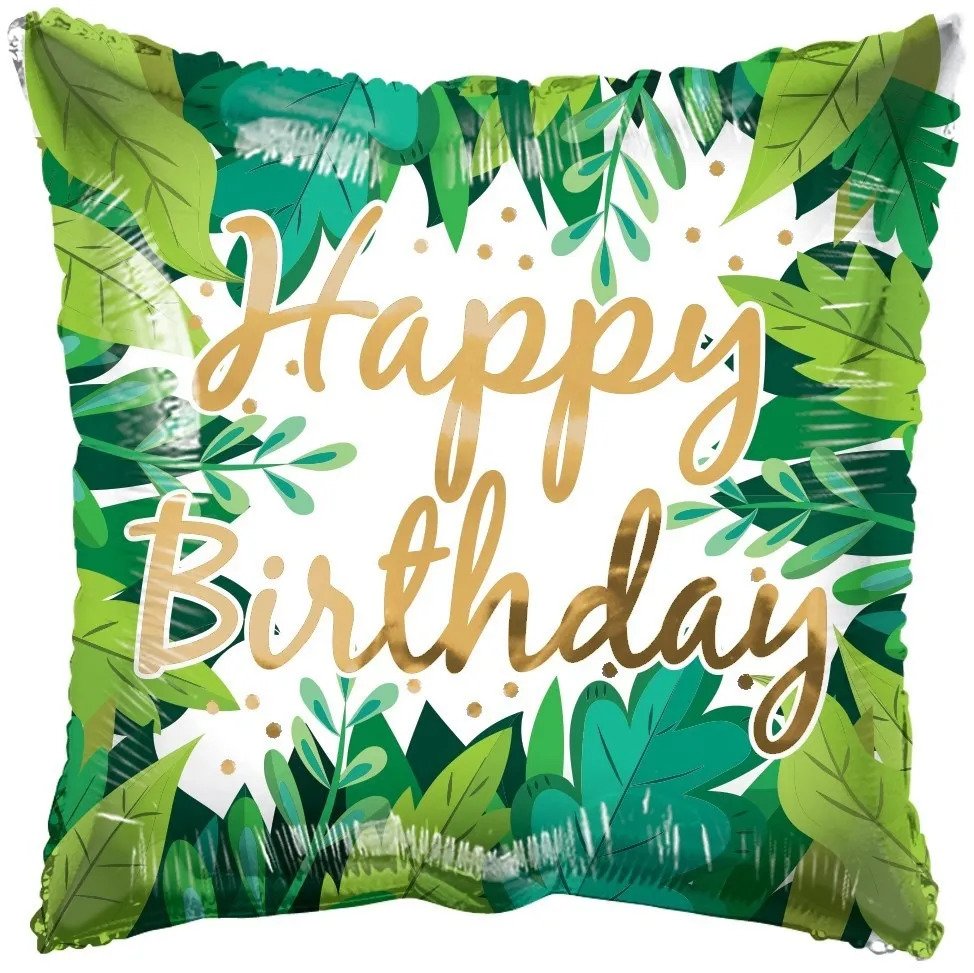 Birthday Foliage ECO ONE (18") (x10)