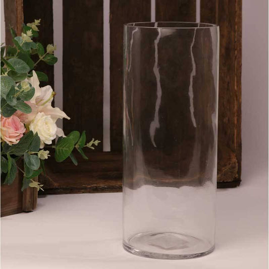 Clear Cylinder Contract Glass (H30xD12.5cm)