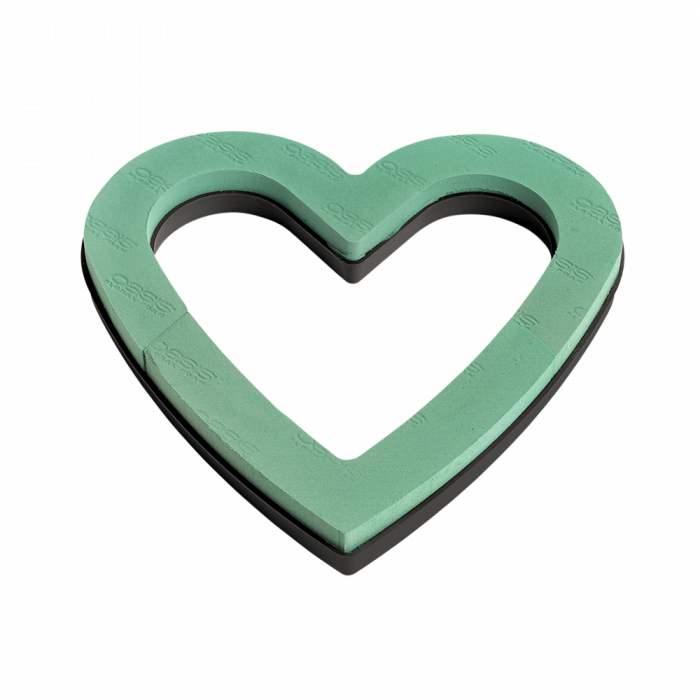 OASIS NAYLORBASE Ideal Floral Foam Heart 43x43cm (17"x17") (PK2)