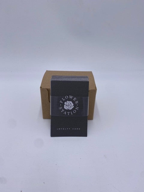 Flower Station Loyalty Cards (36x4) (x1)