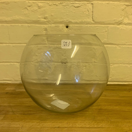 Glass Fishbowl (H24xD16)