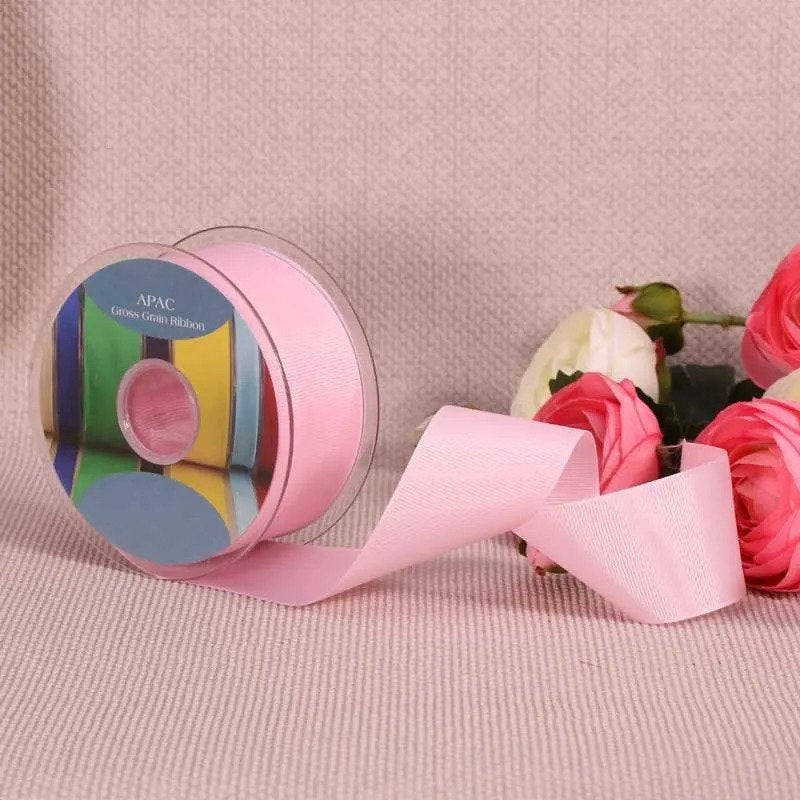 Pink Gross Grain Ribbon (38mm x 20m)