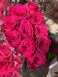 African roses - MIX (light-dark pink, two tones, orange)
