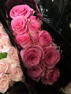 African roses - MIX (light-dark pink, two tones, orange)