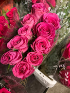 African roses - MIX (light-dark pink, two tones, orange)