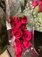 African roses - MIX (light-dark pink, two tones, orange)
