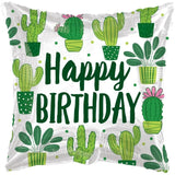 Birthday Cactus Balloon ECO ONE (18") (x10)