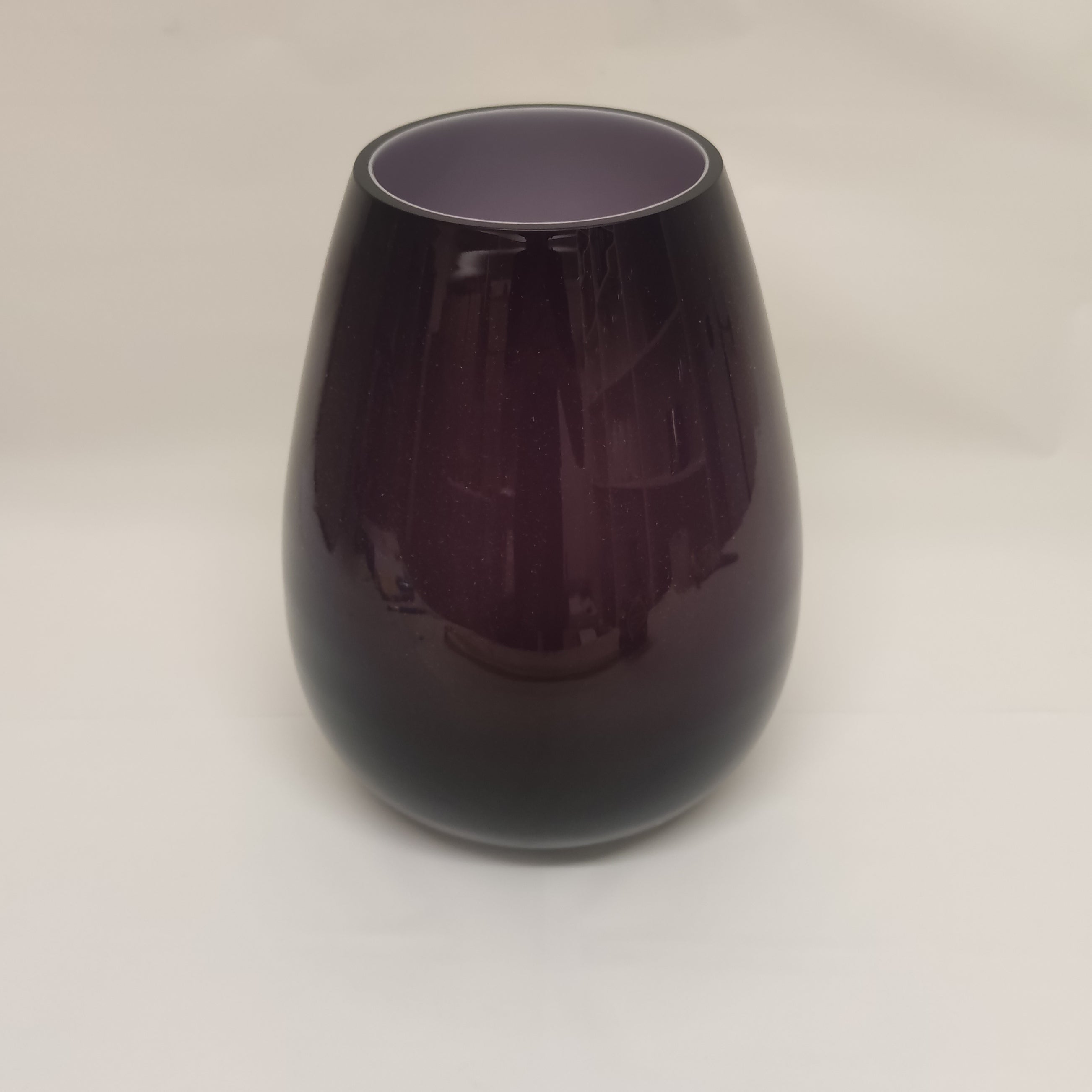 Opal purple vase (10cm x H23cm)
