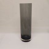 Grey cylinder vase (11cm x H40cm)