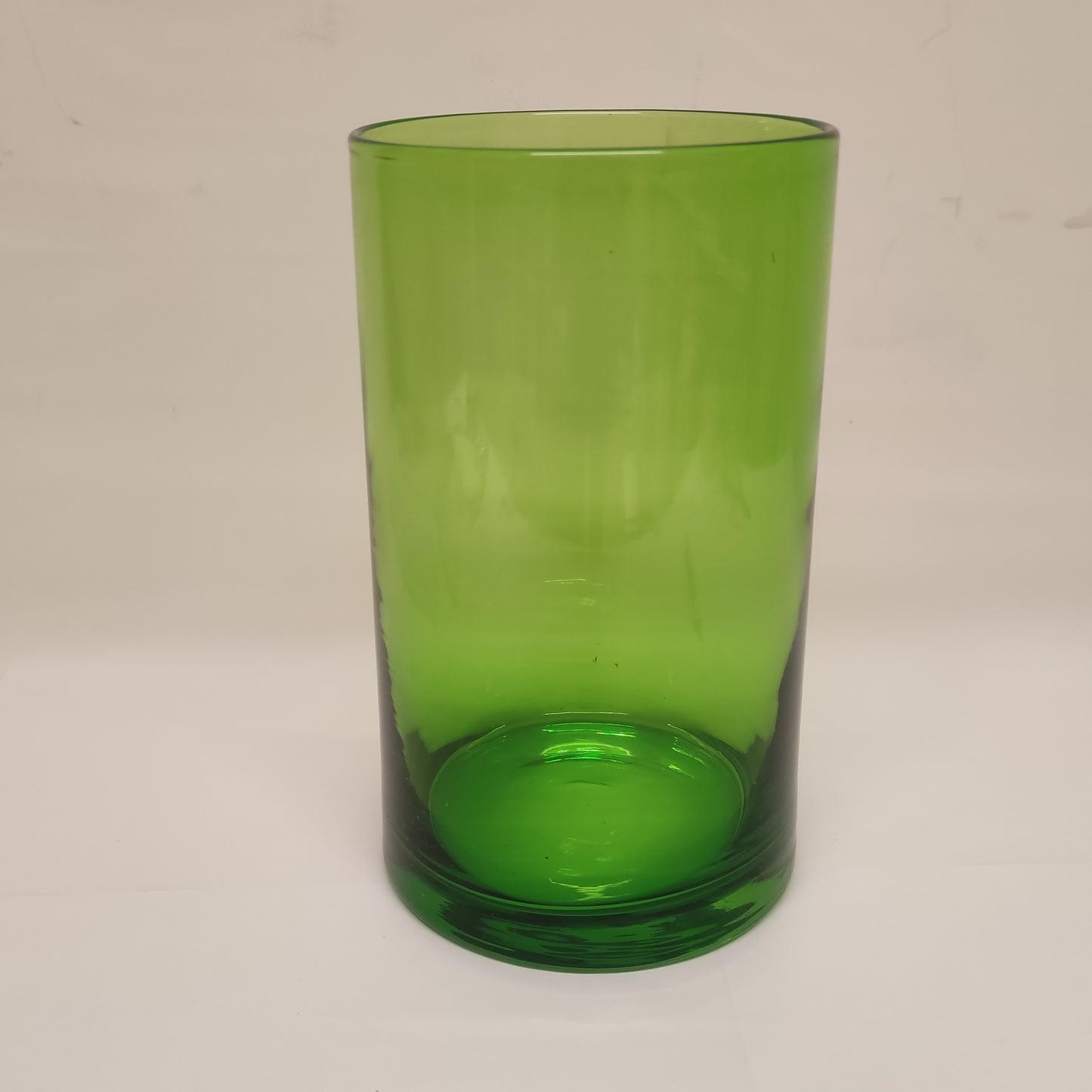 Green cylinder vase (14cm x H25cm)