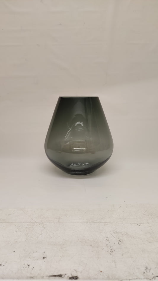 Grey Drop shape vase (apprx.16m x H28cm)
