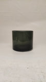 Grey short cylinder vase (16cm x H15cm)