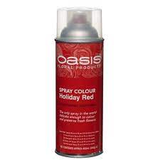 OASIS Spray Colours Holiday Red (x1)