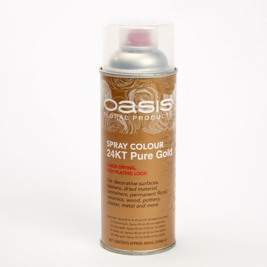 OASIS Spray Colours Metallic Colours 24k Pure Gold (x1)