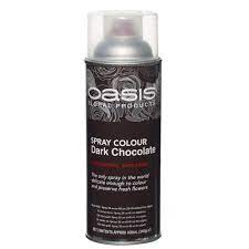 OASIS Spray Colours Dark Chocolate (x1)