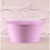 Zinc Lilac Round Zinc Bowl (11cm x 22cm)