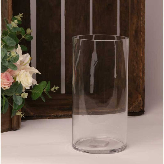 Clear Cylinder Contract Glass (H25xD12.5cm)