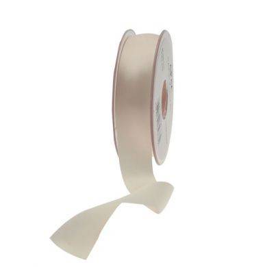 Cream Satin Ribbon (25mmx20m)