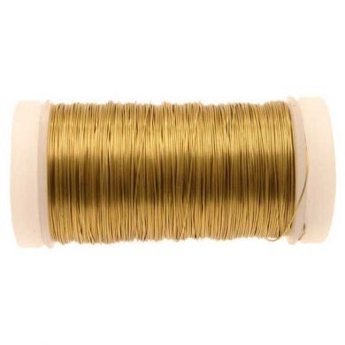 Wire: Gold Metallic Reel Wire 100g