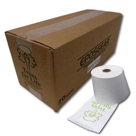 Thermal Till Receipt Paper Rolls 57x57mm (PK20)