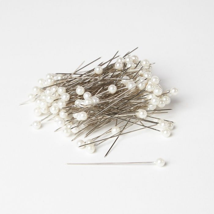 White Pearl Headed Pins (4cm) – Badais International