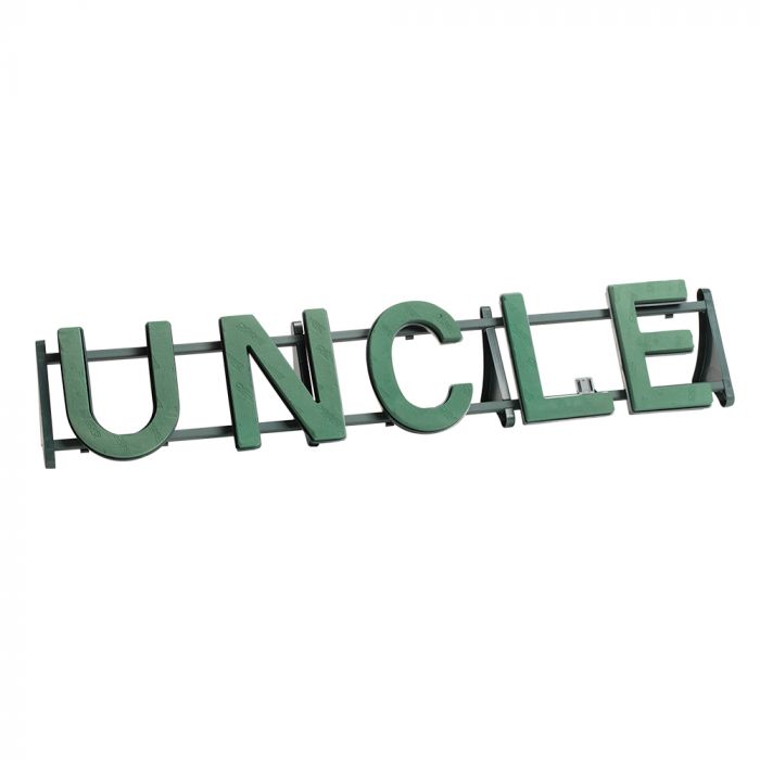 OASIS NATUREBASE UNCLE Bio Floral Foam Name Tributes 29x142.5cm (11"x56")