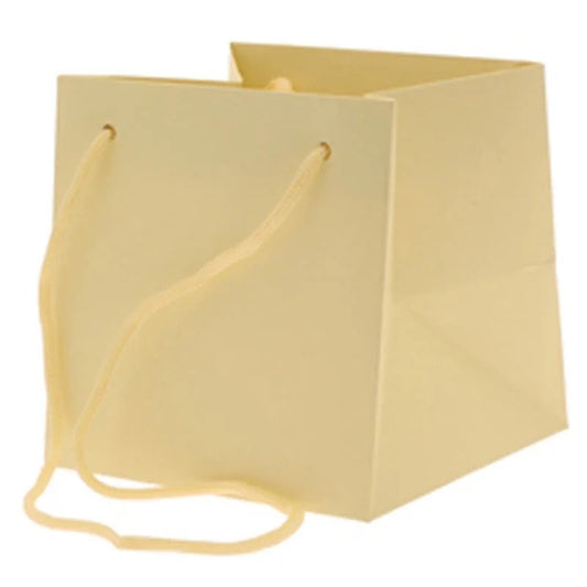 Ivory Hand Tie Bag (H17xW17xL17cm) (PK10) (x10)