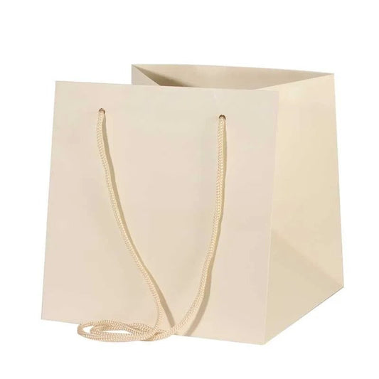 Ivory Hand Tie Bag H25xW25xL25cm (x100)
