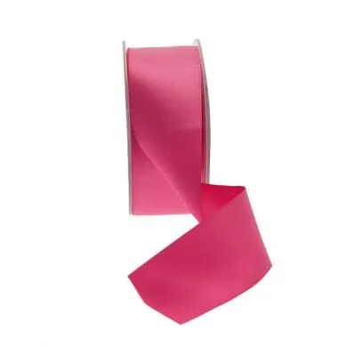 Cerise Satin Ribbon (38mm)