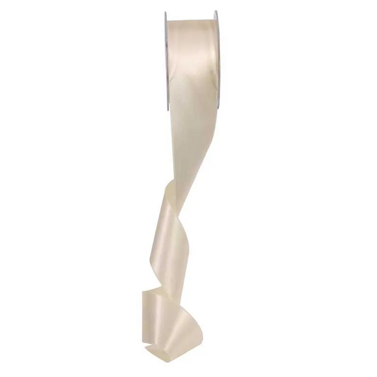 Cream Satin Ribbon (50mmx20m)