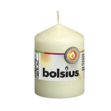 Bolsius Pillar Candle Ivory 80/60mm (PK10)