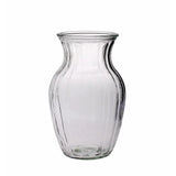 Ribbed Sweetheart Glass Vase (H19xD11.8cm)