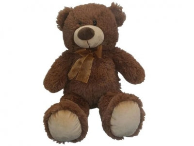 Sitting Teddy Bear Brown (H20cm) (x1)