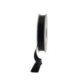 Black Double Faced Satin Ribbon (15mmx20m)