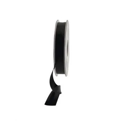 Black Double Faced Satin Ribbon (15mmx20m)