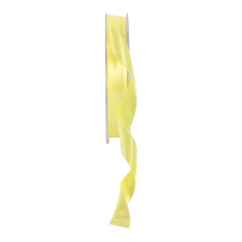 Light Yellow Satin Ribbon (15mmx20m)