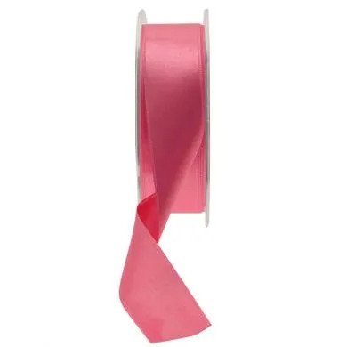 Pink Satin Ribbon (25mm x 20m)