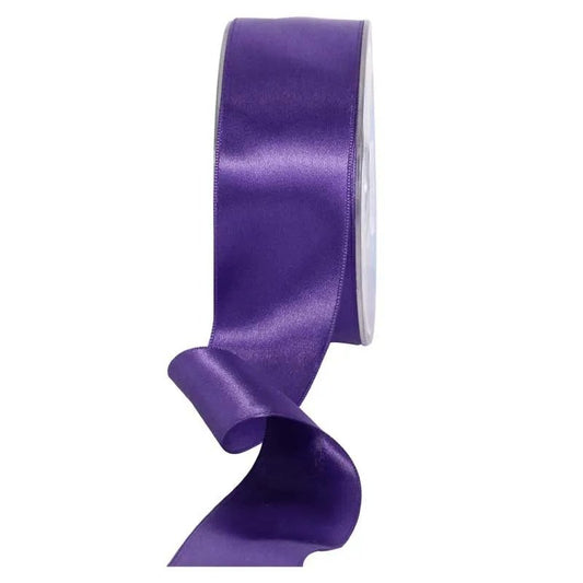 Dark Purple Satin Ribbon (38mm x 20m)