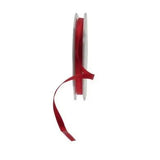 Deep Red Satin Ribbon (6mm x 20m)