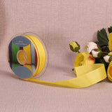 Yellow Gross Grain Ribbon (25mm x 20m)