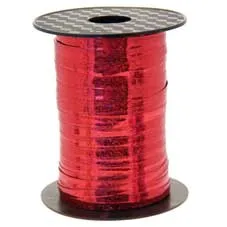 Red Holographic Curling Ribbon 5mm x 250m