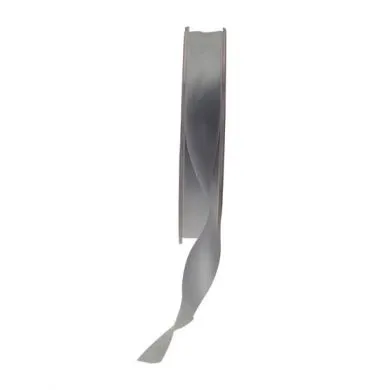Silver Satin Ribbon (15mmx20m)