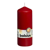 Bolsius Pillar Candle Red 150/60mm (PK10)