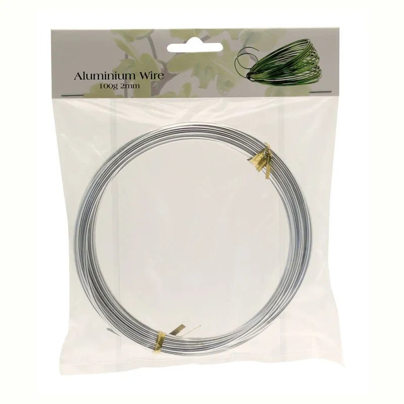 Silver Aluminium Wire (100G x 2mm)