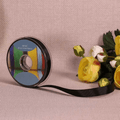 Black Gross Grain Ribbon (15mm x 20m)