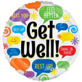 Get Well Balloon (18") (x10)