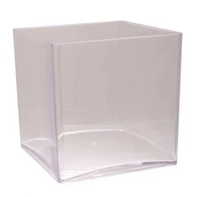 Clear Plastic Cube (H15cm)