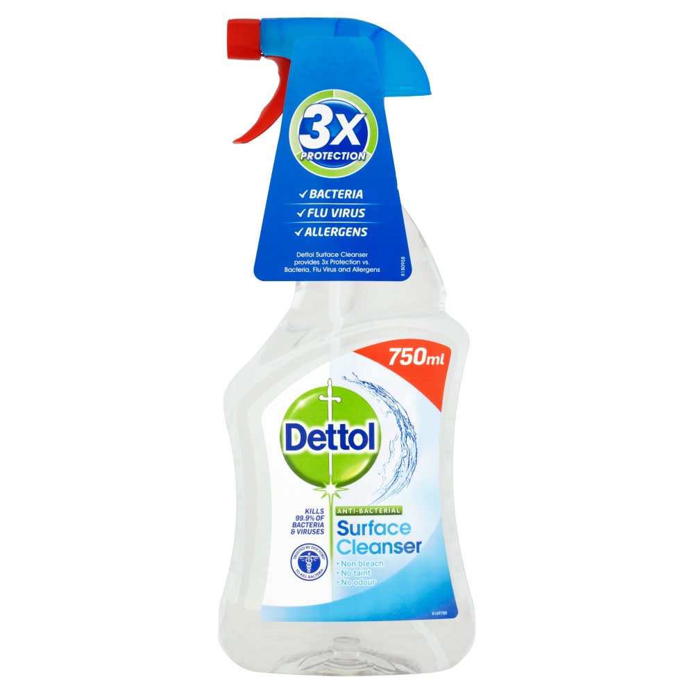 Dettol antibacterial surface cleaning spray 750ml